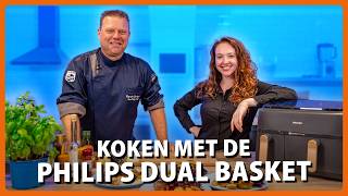 Voor 4 Personen Een Gerecht Koken met de Airfryer  Philips Dual Basket Airfryer  Expert [upl. by Iaj]