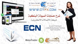 شرح حسابات الفوركس ECN و أهميتها [upl. by Assile8]