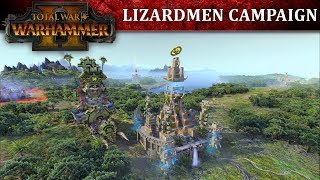 Total War WARHAMMER II – Lizardmen Campaign Let’s Play [upl. by Uos]