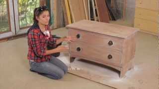 How To Sanding amp Painting Furniture with Layla [upl. by Urbain316]