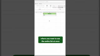 Tocol function in excel excel excetips exceltricks ytshorts [upl. by Eilrac]