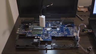 Clevo P870 Assembly  Part 1 BIOS Flash and Frame Assembly [upl. by Nipahc]