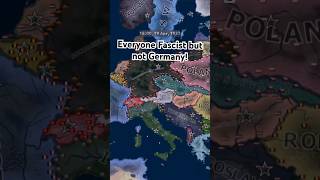 Everyone Goes Fascist but Germany  HOI4 Timelapse [upl. by Aliuqaj373]