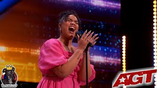 Brooke Bailey Full Performance  Americas Got Talent 2024 Auditions Week 8 S19E08 [upl. by Ahtabat928]