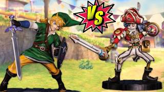 PIRATA🏴‍☠️ vs LINK🤺 en el Galeón de las Arenas nintendo funny shorts link [upl. by Lertram]