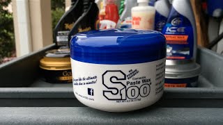 S100 Carnauba Paste Wax  Review amp Water Test [upl. by Hanleigh]