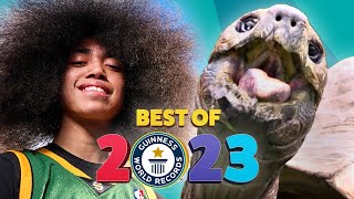 BEST WORLD RECORDS OF 2023  Guinness World Records [upl. by Klug]