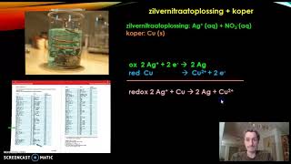 Redoxreacties opstellen met binas tabel 48 [upl. by Pasquale]