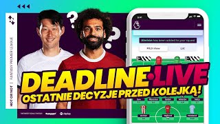 CZY TSIMIKAS ZAGRA WYBIERAMY DZIKĄ KARTĘ Hot or Not Live GW9 FPL 202324 [upl. by Ellekcir]