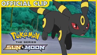 Gladion and Umbreon  Pokémon the Series Sun amp Moon  Official Clip [upl. by Vorster]