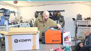 Kemppi MASTER TIG 235 как подключить блок водяного охлаждения [upl. by Nosnaj]