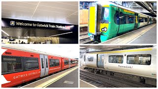 Best way to travel from Gatwick to London  Gatwick Express vs Southern Rail vs Thameslink [upl. by Julianna]