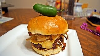 Southwest Cheese Burger Recipe [upl. by Darlleen407]