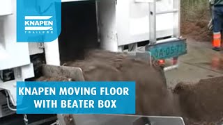 KNAPEN moving floor with beater box [upl. by Cirnek]