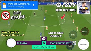 FIFA 16 Mobile Mod 24 Original Patch V12 Updated ApkDataObb Mediafire  Best Graphics [upl. by Nikki13]