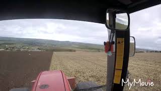 Ploughing with MF 6499 and kuhn plough [upl. by Claudette506]