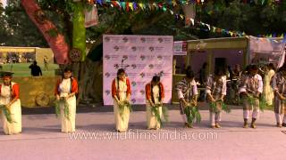 quotChuFaat Lepcha Dancequot from Sikkim at North East Fest [upl. by Idnis]