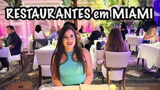 Onde comer em MIAMI 6 Restaurantes com PREÇOS [upl. by Anait]