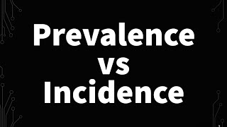 Prevalence Vs Incidence  Formulas  Statistic Shorts [upl. by Novyar]