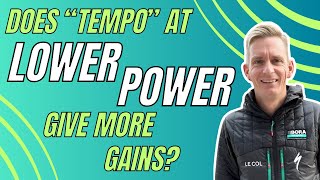 Does “Tempo” at LOWER Power Give More Gains [upl. by Maxy]