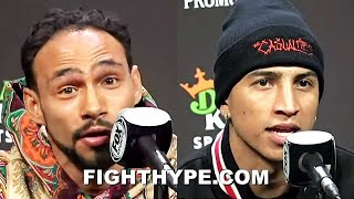 KEITH THURMAN VS MARIO BARRIOS FINAL PRESS CONFERENCE amp FACE OFF [upl. by Kaitlyn160]