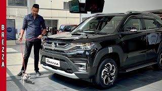 FronX se 101 better hai yeh ❤️ New Maruti Suzuki Brezza ZXi 2023  Black Colour [upl. by Gweneth]