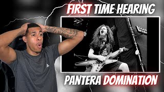 FIRST TIME HEARING Pantera  Domination Live In Moscow  REACTION [upl. by Erotavlas441]