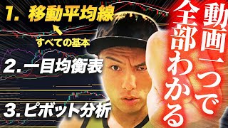 【保存版】この動画でブレないトレードスキルを。3つの重要テクニカル分析を世界一わかりやすく解説【移動平均線・一目均衡表・ピボット分析】 [upl. by Raines]