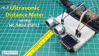 Distance Meter using Ultrasonic Sensor amp ESP32 [upl. by Vacuva9]