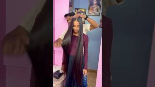 Hair treatment for long hair youtubeshorts shortvideo beauty shinyhair [upl. by Enimsay273]