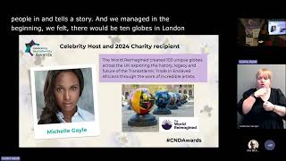 CND Award Introducing Michelle Gayle [upl. by Worthington]