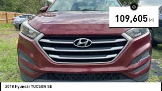 2018 Hyundai TUCSON Melbourne FL H87101B [upl. by Arak934]