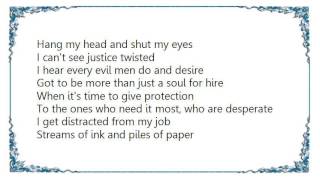 Elvis Costello  Soul for Hire Lyrics [upl. by Boiney]