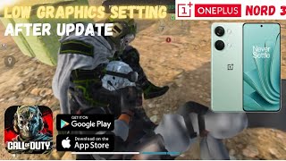 WARZONE MOBILE AFTER NEW UPDATE GAMEPLAY IN ONE PLUS NORD 3 [upl. by Atsiuqal]