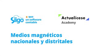 Medios magnéticos nacionales y distritales todo lo que debes saber de las regulaciones [upl. by Aneled]