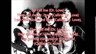 KISS  Calling Dr Love Lyrics [upl. by Onairotciv]