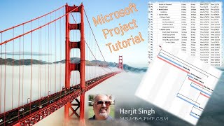 MS Project Tutorial [upl. by Higbee784]