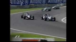 Hungary 2002 Raikkonen vs Montoya great battle [upl. by Muhan432]