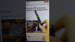 EPF KWSP 2023 2024 dividends be impacted ⁉️ shorts [upl. by Ammeg]