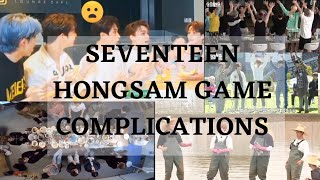 SEVENTEENs favorite game HONGSAM GAME [upl. by Yleen]