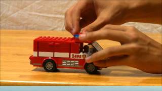 Mega Bloks  Blok Squad Fire Patrol Station Hands On Review [upl. by Aihsekram489]