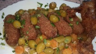 وصفات رمضان أحلى و أطيب طاجين كريات الباذنجان🍆باللحم المفروم بنة خطيييرة😋croquette daubergine [upl. by Vivien]