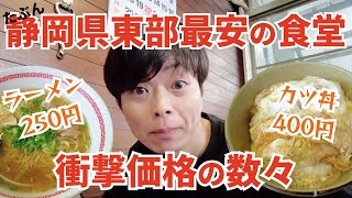 【静岡最安】多分ここが静岡最安飲食店。ラーメン250円ってマジかよ（笑） [upl. by Risser]