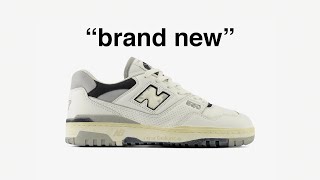 New Balance 550 Distressed Grey Review amp OnFeet [upl. by Dwaine]