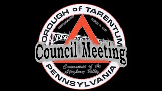 Tarentum Borough  January 5 2021 Regular Public Meeting [upl. by Annekam]