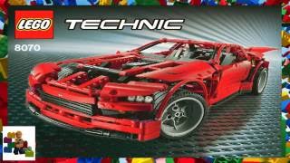 LEGO instructions  Technic  8070  Super Car Book 1 [upl. by Montana620]