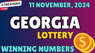 Georgia Cash Pop Lottery Results For  11 Nov 2024  Early Bird  Powerball  Mega Millions Drawing [upl. by Shore20]