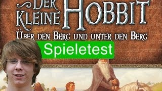 Der kleine Hobbit Über den Berg und unter den Berg Spiel  Anleitung amp Rezension  SpieLama [upl. by Monia]