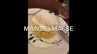 Svenska semlor 2  Mandelmasse [upl. by Ayotahs528]