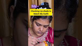 🧐 Lipstick Shade Matching shorts lipshades makeup [upl. by Nauaj]